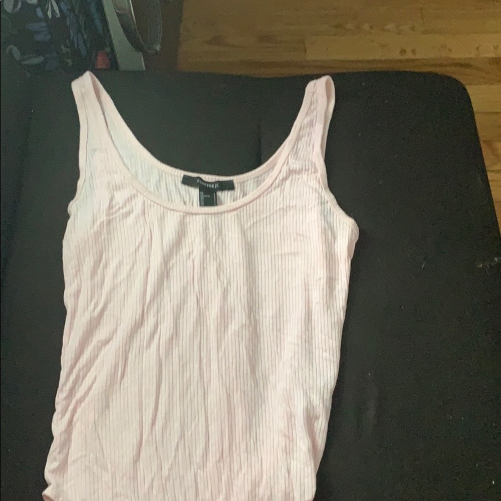 Iight pink body suit